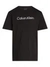 Calvin Klein Logo-print T-shirt In ブラック