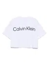 Calvin Klein Logo-print T-shirt In White