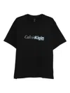 Calvin Klein Logo-print T-shirt In Black
