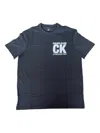 Calvin Klein Logo-print T-shirt In Blue