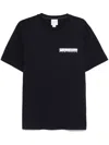 Calvin Klein T-shirt Mit Logo-print In Blue