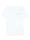 Calvin Klein Logo-print T-shirt In White