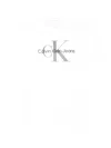 Calvin Klein White T-shirt For Kids With Logo In White