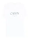 Calvin Klein Logo-print T-shirt In White
