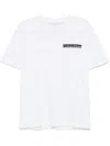 Calvin Klein Logo-print T-shirt In White
