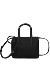 Calvin Klein Logo-print Tote Bag In Black