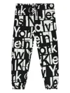 Calvin Klein Logo-print Track Pants In Multi