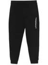 Calvin Klein Logo-print Track Trousers In Black