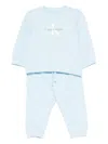 Calvin Klein Logo-print Tracksuit In Blue
