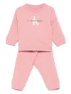 Calvin Klein Logo-print Tracksuit (set Of Three) In Pink