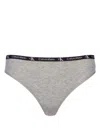 Calvin Klein Comfortable Elastic Waistband Bikini Set In Grey