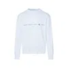 Calvin Klein Logo Repeat Crewneck Sweatshirt In Blue