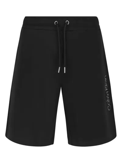 Calvin Klein Logo Shorts In Black