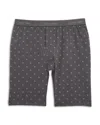 Calvin Klein Logo Sleep Shorts In Gray
