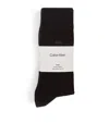 Calvin Klein Logo Socks In Black
