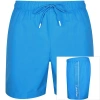 Calvin Klein Logo Swim Shorts Blue In Blue