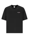 Calvin Klein Logo T-shirt In Black