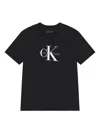 Calvin Klein Logo T-shirt In Black