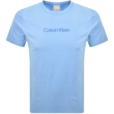 Calvin Klein Logo T Shirt Blue