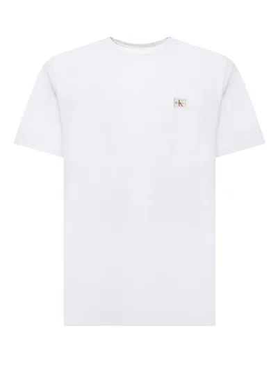 Calvin Klein Logo T-shirt In White