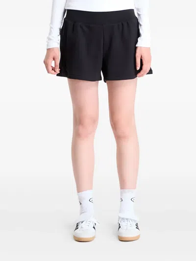 Calvin Klein Logo-tape Track Shorts In Animal Print