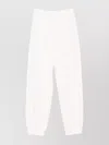 Calvin Klein Logo Terry Pant Elastic Waistband In White