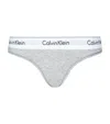 Calvin Klein Gray Cotton Underwear In Grey