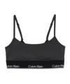 Calvin Klein Logo-underband Sports Bra In Black