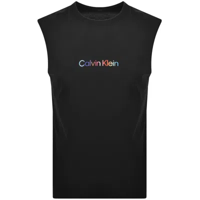 Calvin Klein Logo Vest Black