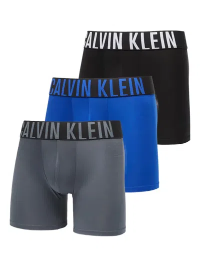 Calvin Klein Logo Waistband Boxer Brief In Multi