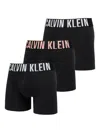 Calvin Klein Logo-waistband Boxer Briefs In Black