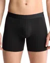 Calvin Klein Logo Waistband Boxer Briefs, Pack Of 3 In Qta Black/