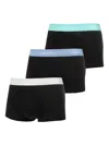Calvin Klein Logo-waistband Boxers (pack Of Three) In Black