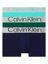 Calvin Klein Logo-waistband Boxers (pack Of Three) In Multi