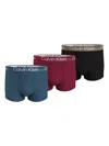 Calvin Klein Logo-waistband Boxers (pack Of Three) In Multi
