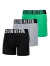 Calvin Klein Logo-waistband Boxers (pack Of Three) In Multi