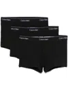 Calvin Klein Lot De 3 Boxers En Coton In Black