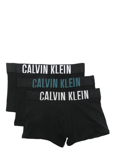 Calvin Klein Logo-waistband Boxers (pack Of Three) In Qtj