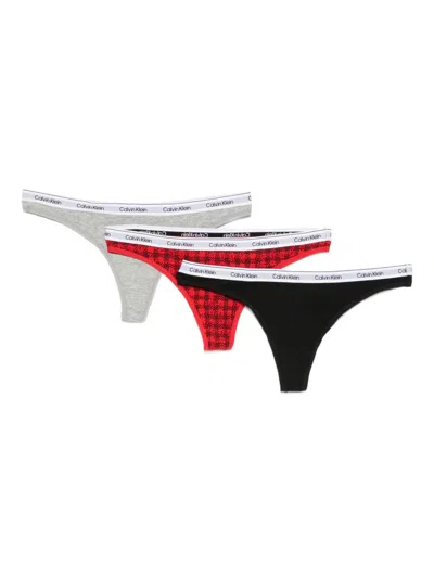 Calvin Klein Logo Waistband Brief Set In Multi