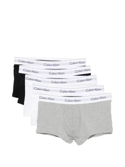 Calvin Klein Logo-band Boxers (set Of Five) In Multi