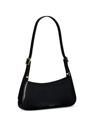 Calvin Klein Logo-detail Shoulder Bag In Red