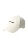 Calvin Klein Logo-embroidered Cap In Pattern