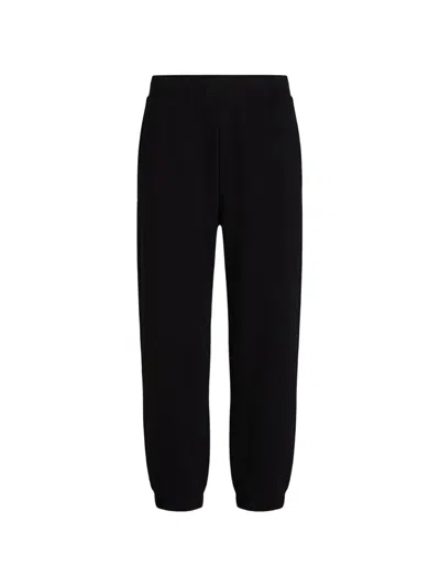 Calvin Klein Logo-embroidered Track Pants In Black