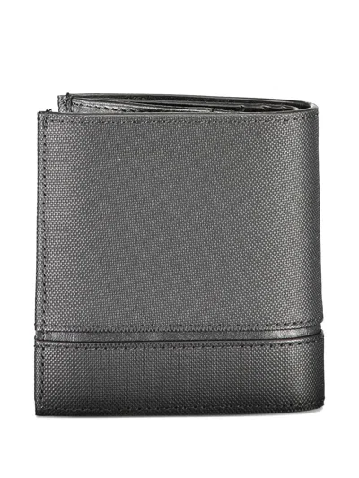 Calvin Klein Logo-plaque Bifold Wallet In Gray