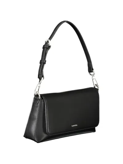 Calvin Klein Logo-plaque Shoulder Bag In Pink