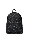 Calvin Klein Logo-print Backpack In Black