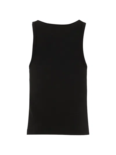 Calvin Klein Kids' Logo-print Tank Top In Black
