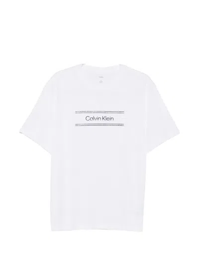 Calvin Klein T-shirts And Vests In White