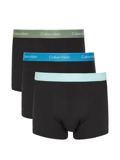 Calvin Klein Logo-waistband Boxer Briefs In Multi