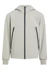 Calvin Klein London Fog Coat In Grigio